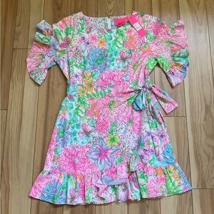 NWT Lily Pulitzer Darla Stretch Dress Multi Paradise size 16